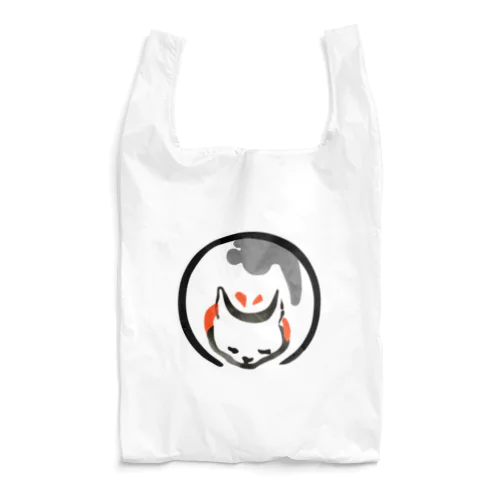 浮世絵　丸い猫 Reusable Bag