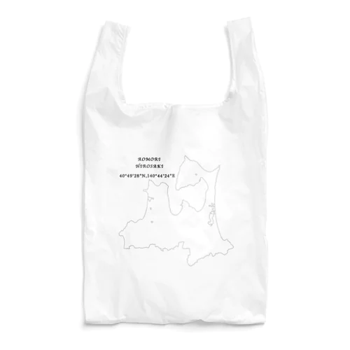 青森県の地図 Reusable Bag