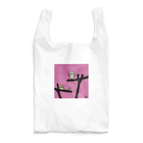 ゴーゴーコアラ！ピンク Reusable Bag