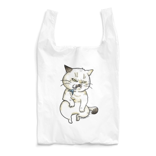 おっさんみたいな猫 Reusable Bag