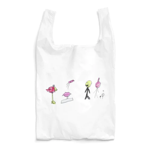 アイスとみんな Reusable Bag