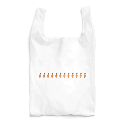 にんじん文鳥せいれつ Reusable Bag