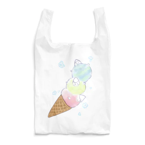 雪精のアイスごっこ Reusable Bag