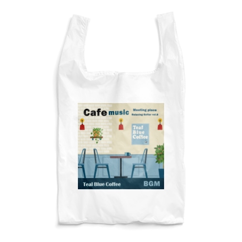 Cafe music - Meeting place - Reusable Bag