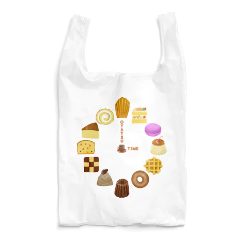 OYATSU TIME  洋菓子 時計 271 Reusable Bag