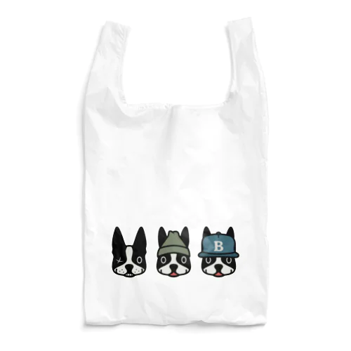 3ボストンテリア Reusable Bag