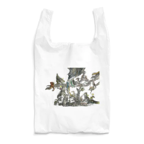 Varanus_オオトカゲ（35種） Reusable Bag