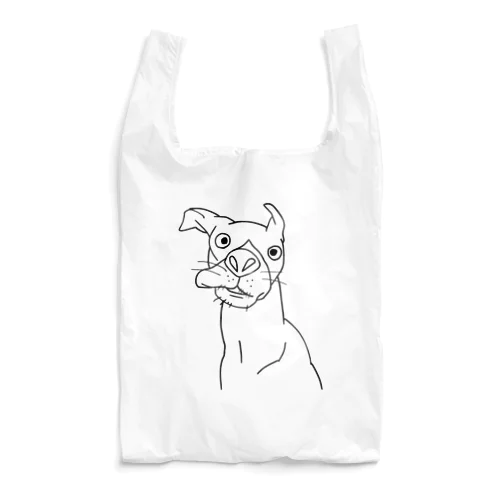 重力に負けるモモ　飼い主の絵 Reusable Bag