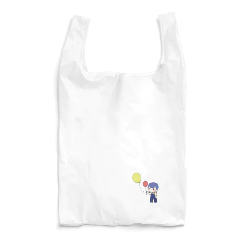 balloon  girl Reusable Bag