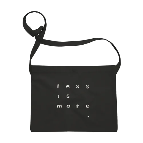 Less is More 사코슈