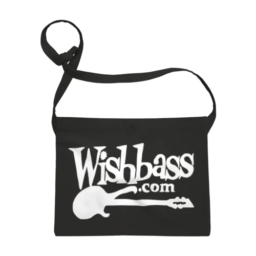 Wishbass Enthusiasts (White Logo) サコッシュ