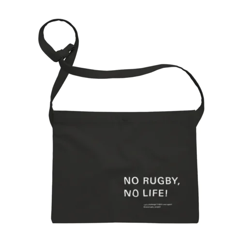 NO RUGBY, NO LIFE! サコッシュ