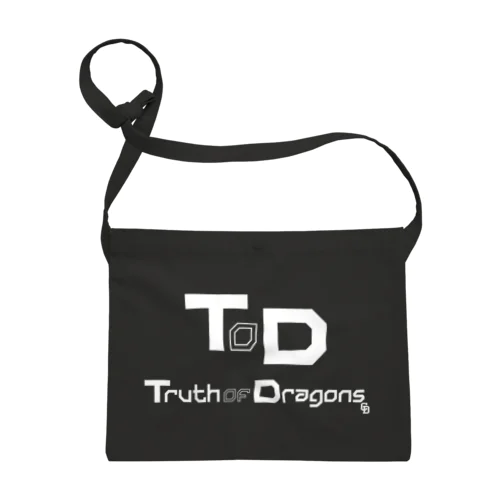 【NEW】Truth of Dragons2023 ロゴ白小物グッズ Sacoche
