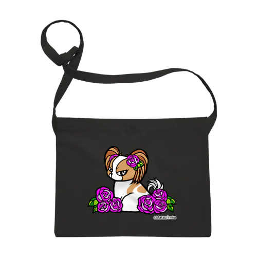 パピヨン犬魔リンちゃん Sacoche