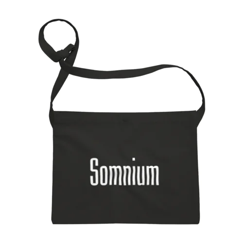 ソムニウムメーカーロゴ（白） Sacoche