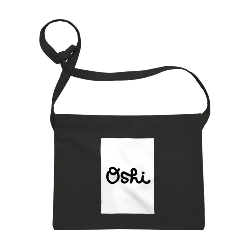 •Oshi• white sq サコッシュ