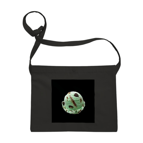 チョコミント(SIMPLE BLACK) Sacoche