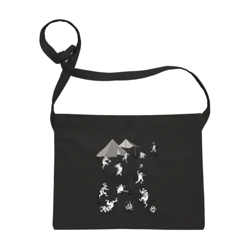 Amazon.co.jp: 鳥獣戯画 うさぎ サコッシュ : ファッション