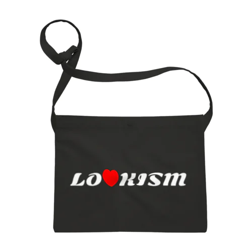 LOOKISM LOGO - simple HEART サコッシュ