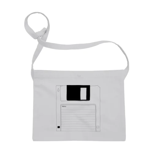 floppy disk 3.5inch サコッシュ