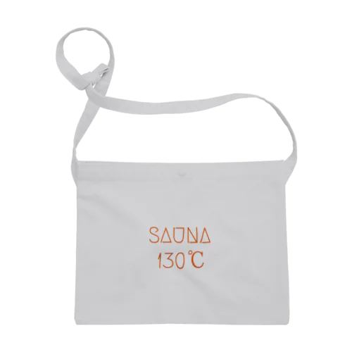 SAUNA１３０℃ サコッシュ