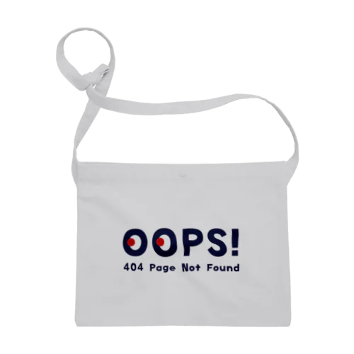 エラーコード Oops! 404 page not found 11 サコッシュ