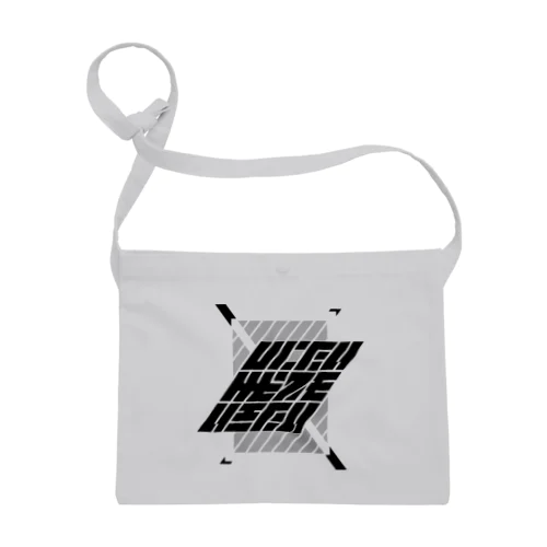 しにたいけどでもいきたい BAG #WHITE サコッシュ