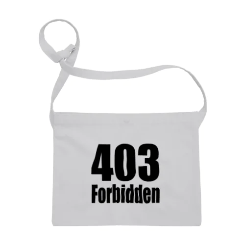 403 Forbidden サコッシュ