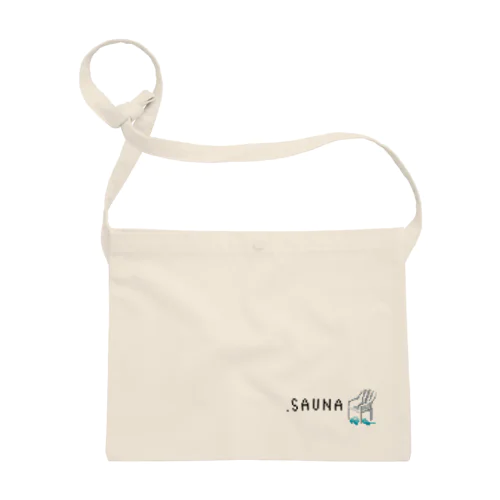 ととのいイス（.SAUNA黒字） Sacoche