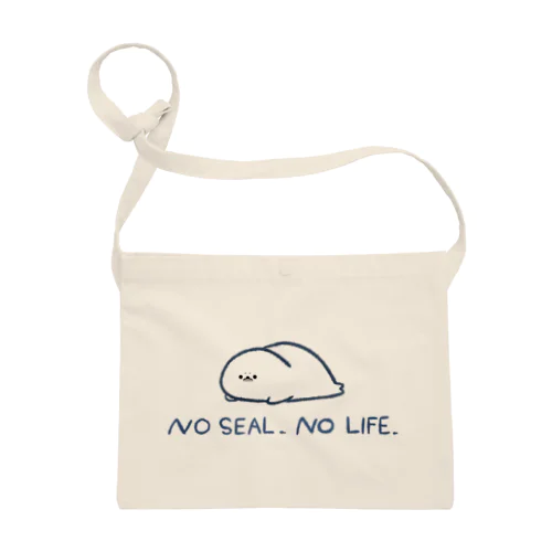 NO SEAL,NO LIFE. Sacoche