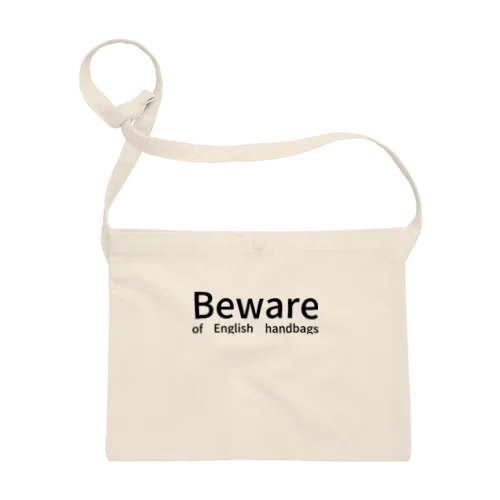 Beware of 　English 　handbags Sacoche