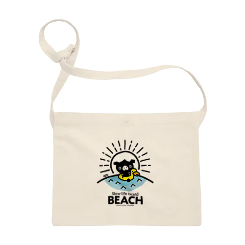 octon Slow life Island BEACH #basic サコッシュ