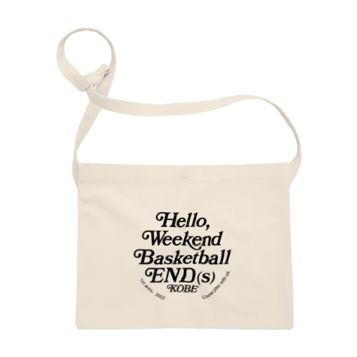 END（ｓ）Basketball 1st anniv Sacoche
