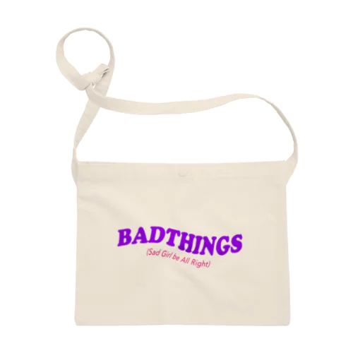 BADTHINGS LOGO GOODS Sacoche