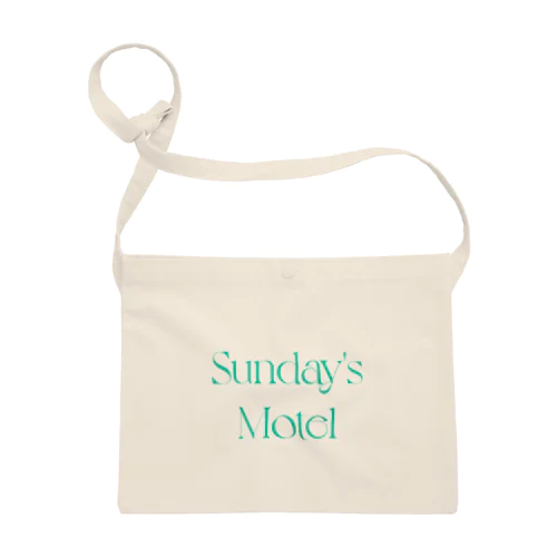 Sunday's Motel LOGO サコッシュ