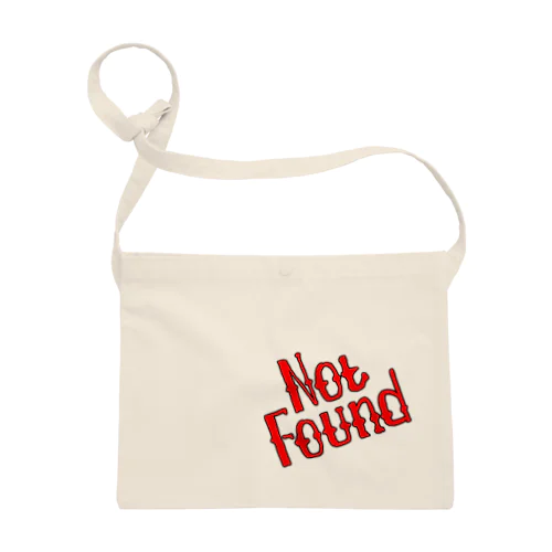 Not Found（全2色） サコッシュ