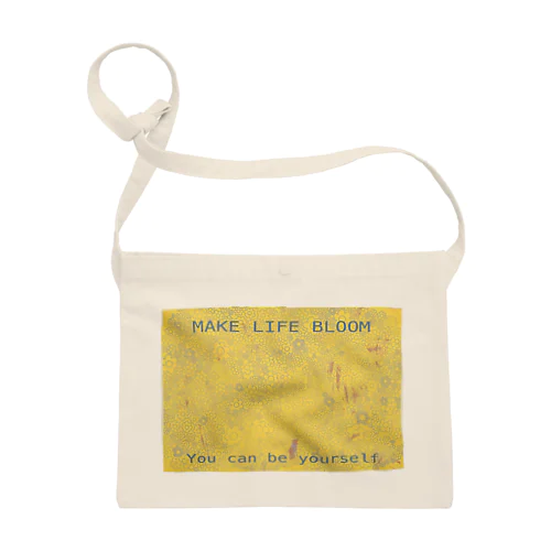 MAKE LIFE BLOOM❁ サコッシュ