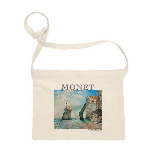 モネ　エトルタの断崖  Claude Monet Sacoche