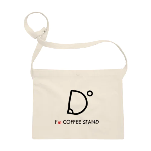 I'm COFFEE STAND ロゴ サコッシュ