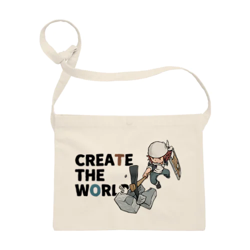 CREATE THE WORLD Sacoche