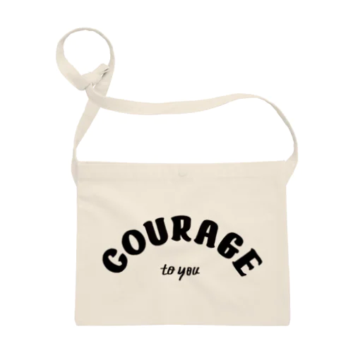 COURAGE to you サコッシュ