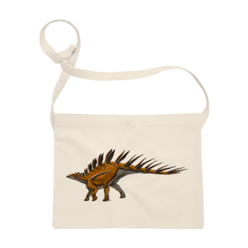 Kentrosaurus　ケントロサウルス（アクリル画） Sacoche