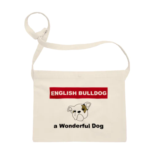 Wonderful englishbulldog サコッシュ