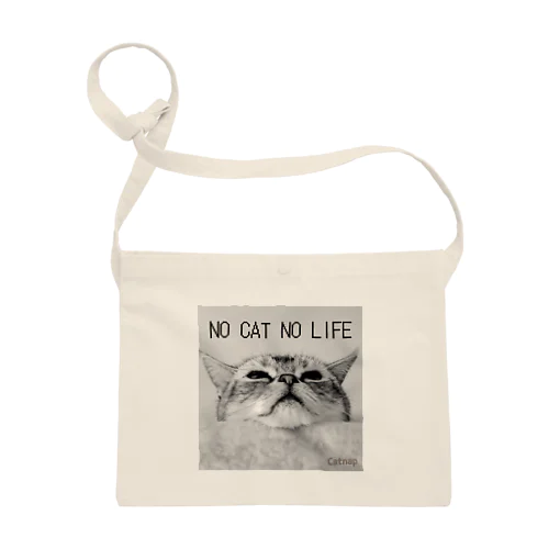 NO CAT NO LIFEサコッシュ Sacoche