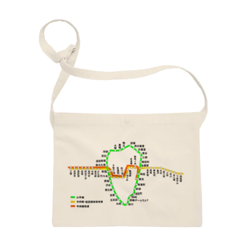 山手線・中央線・総武線 路線図 Sacoche