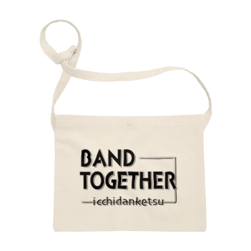 BAND TOGETHER/一致団結 サコッシュ