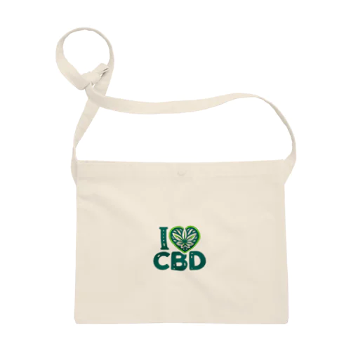 I ♡ CBD サコッシュ