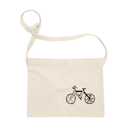 Nitrogen cycling2 (bicycle, small logo) サコッシュ