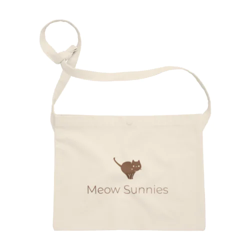 Meow Sunniesロゴバージョン サコッシュ