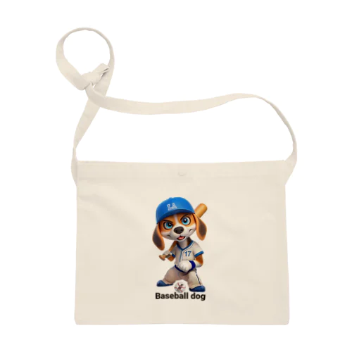 Baseball Dog 犬谷クン サコッシュ